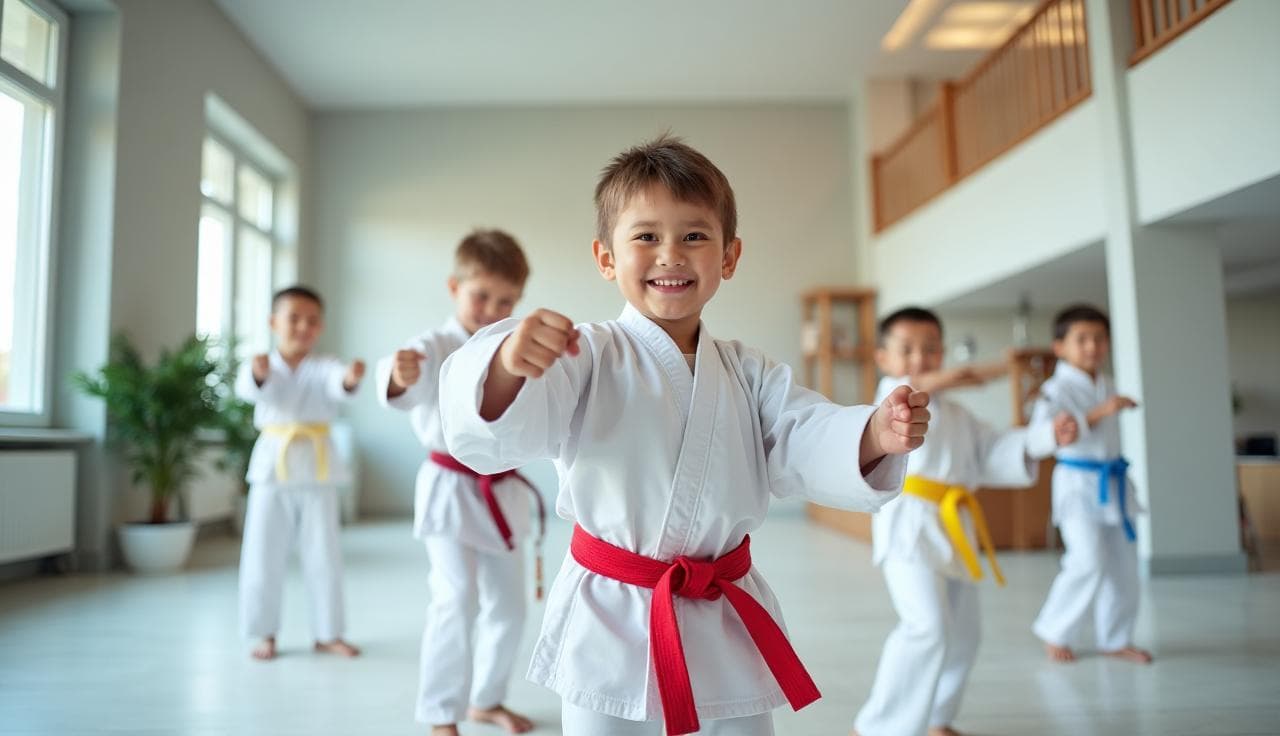 Karate for Kids training 1